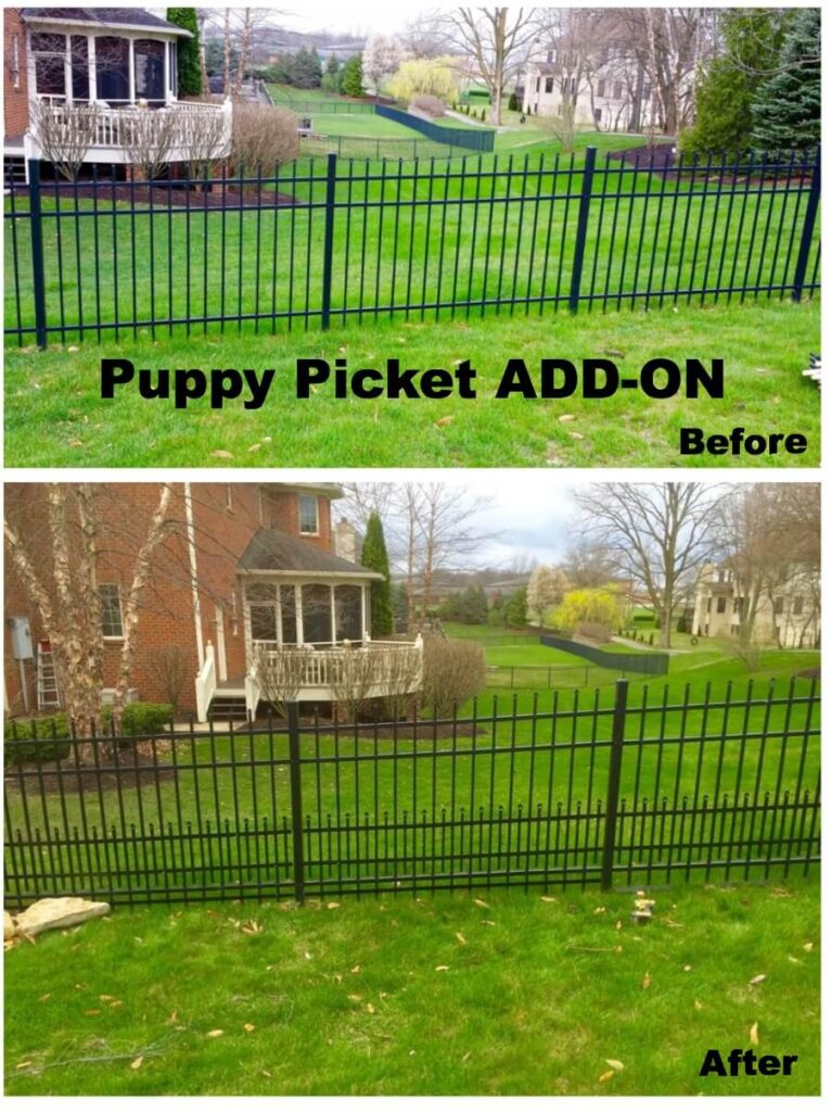 Company to install puppy guard fence panels in Indianapolis