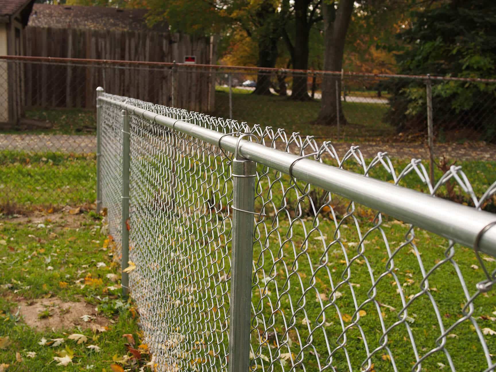 Chain link fence installation services in Indianapolis, IN