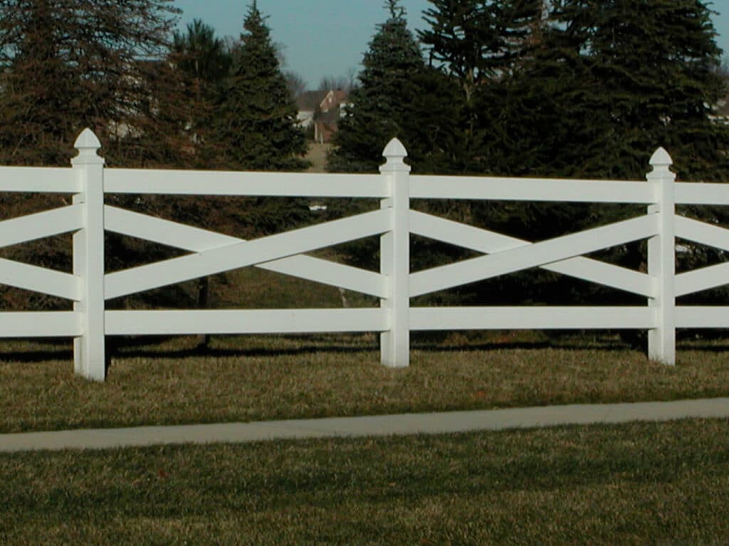 build a split rail fence in Indianapolis today