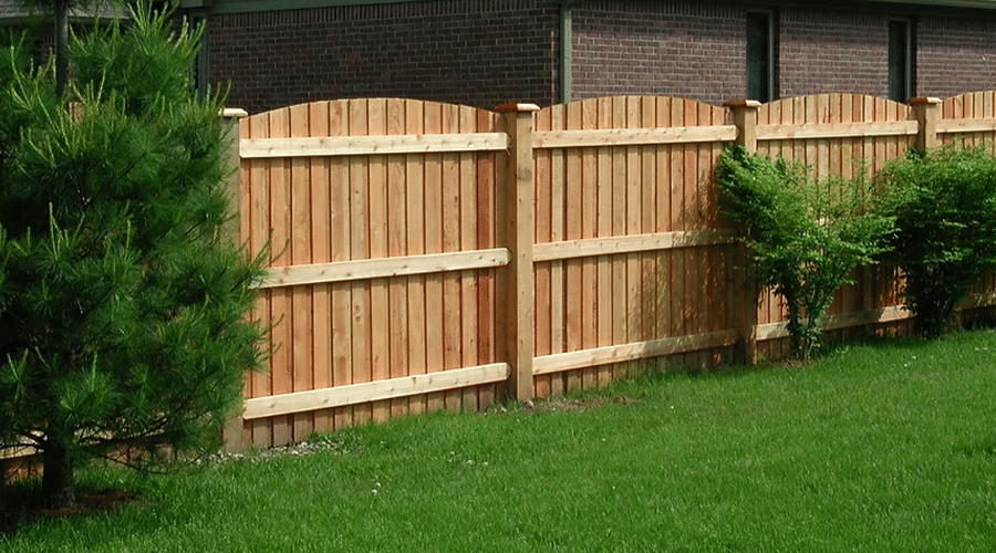 wooden privacy fence installation near Indianapolis