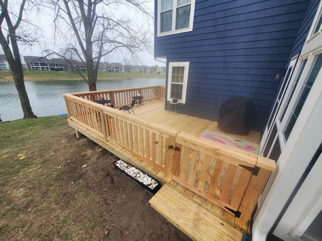 New deck construction services in Indianapolis