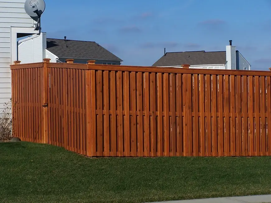 wood privacy fence company around Indianapolis