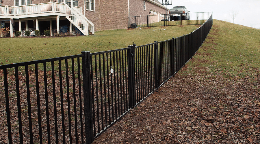 Commercial and residential aluminum fence installation services in Indianapolis