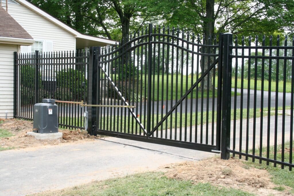 Install electric swing gates for driveways around Indianapolis