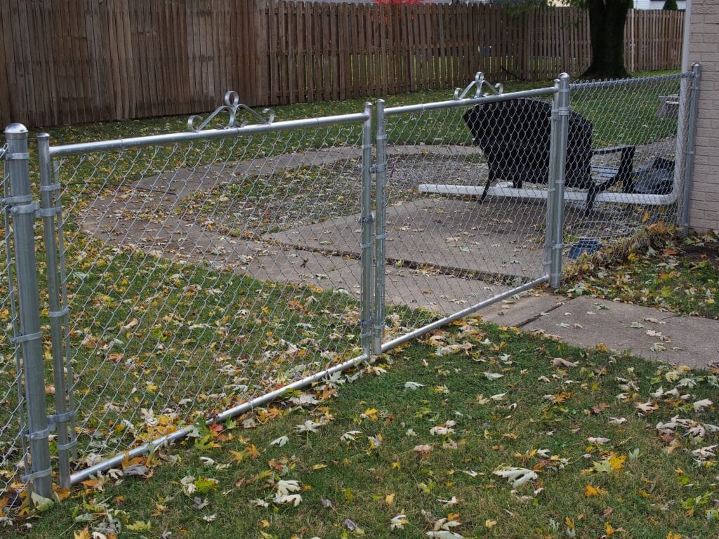 chain link fence installation in Indianapolis