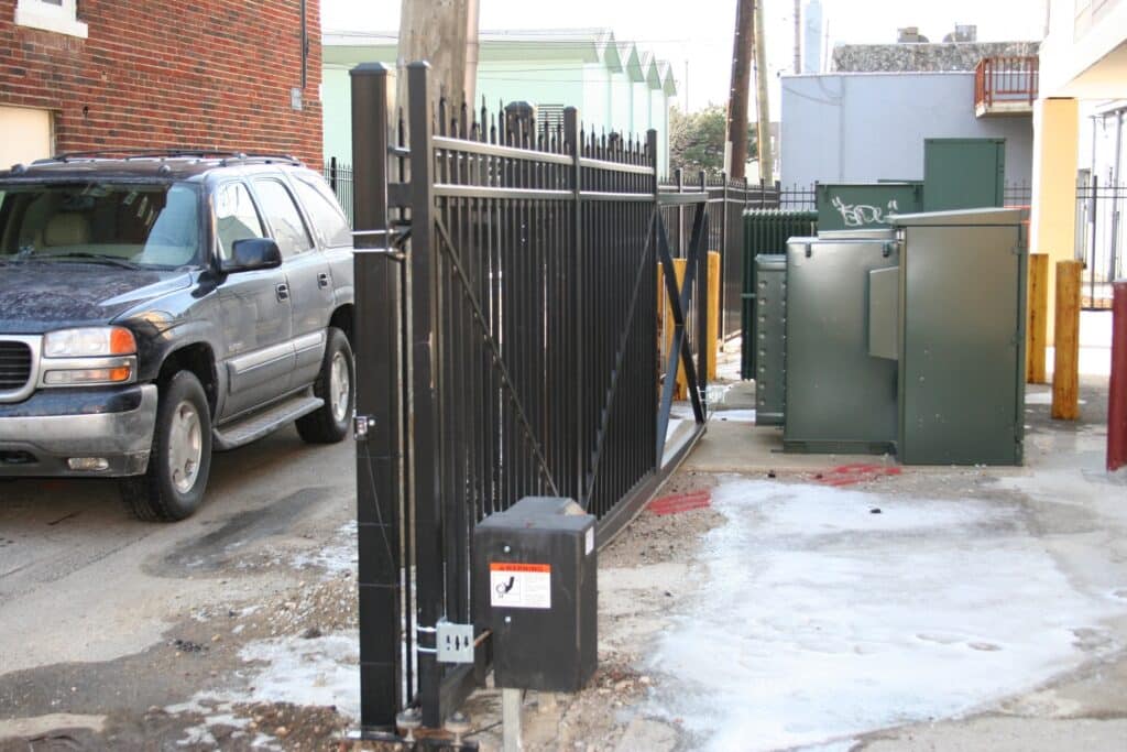 automatic driveway gate installation in Indianapolis