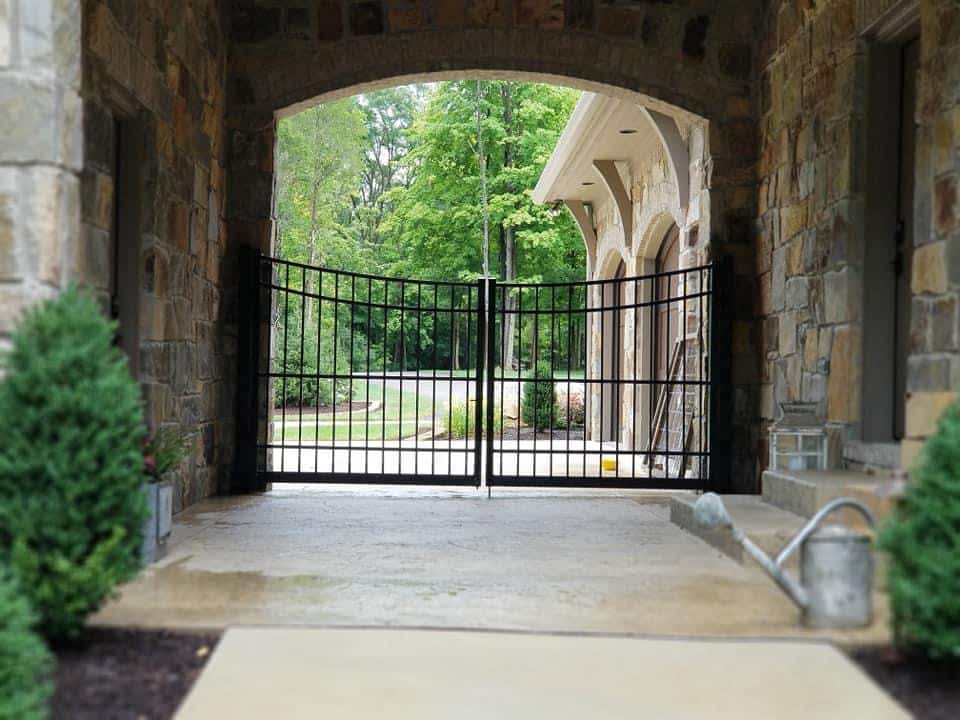 Customized aluminum gates around Indianapolis