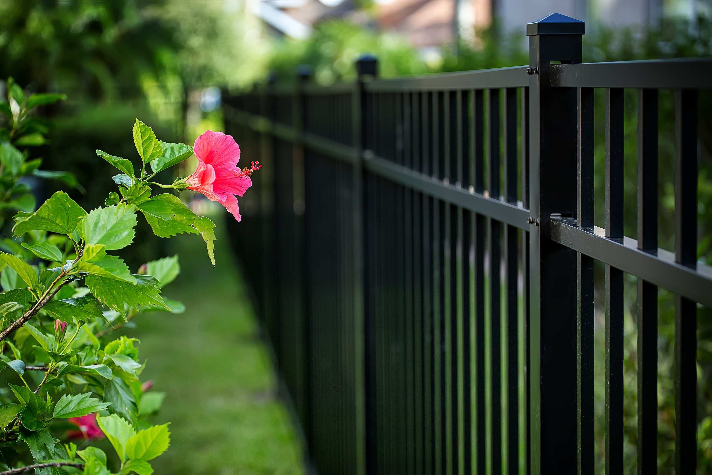 Amerifence Greenwood Aluminum Fence Installation